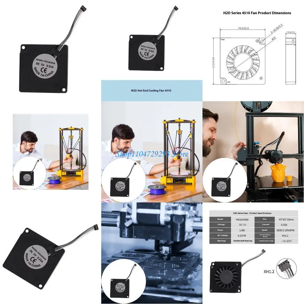 

Конструкция малошумного подшипника двойной сферы И2ГД охлаждая для расширенного существования компонента принтера 3Д