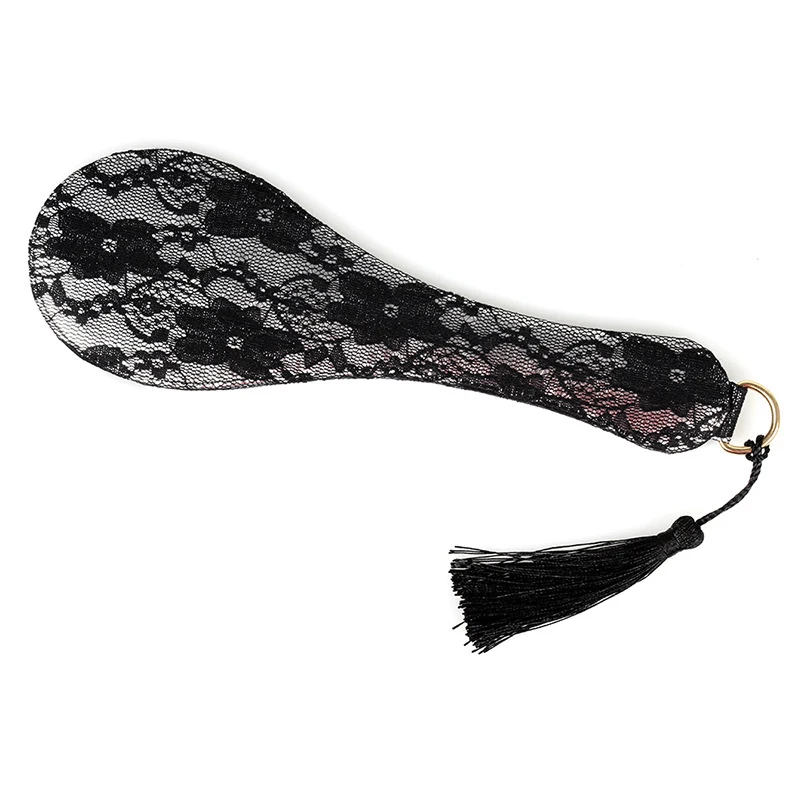 Frusta Premium PU Leather equestre Paddle - Faux Leather Horse Riding Whip - Lace nappe in pelle fruste per cavalli