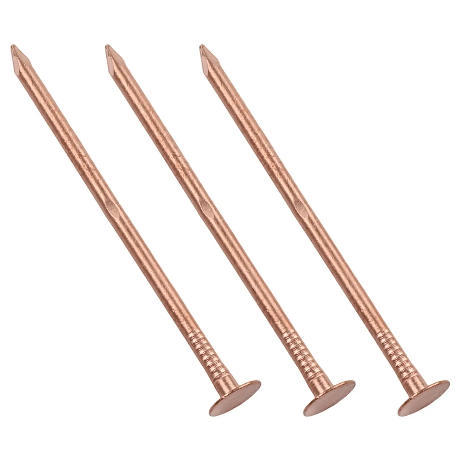 65mm Copper Tree Stump Nails for Root Removal Copper Spikes for Efficient Stump Treatment and Garden Maintenance Set of 40PCS