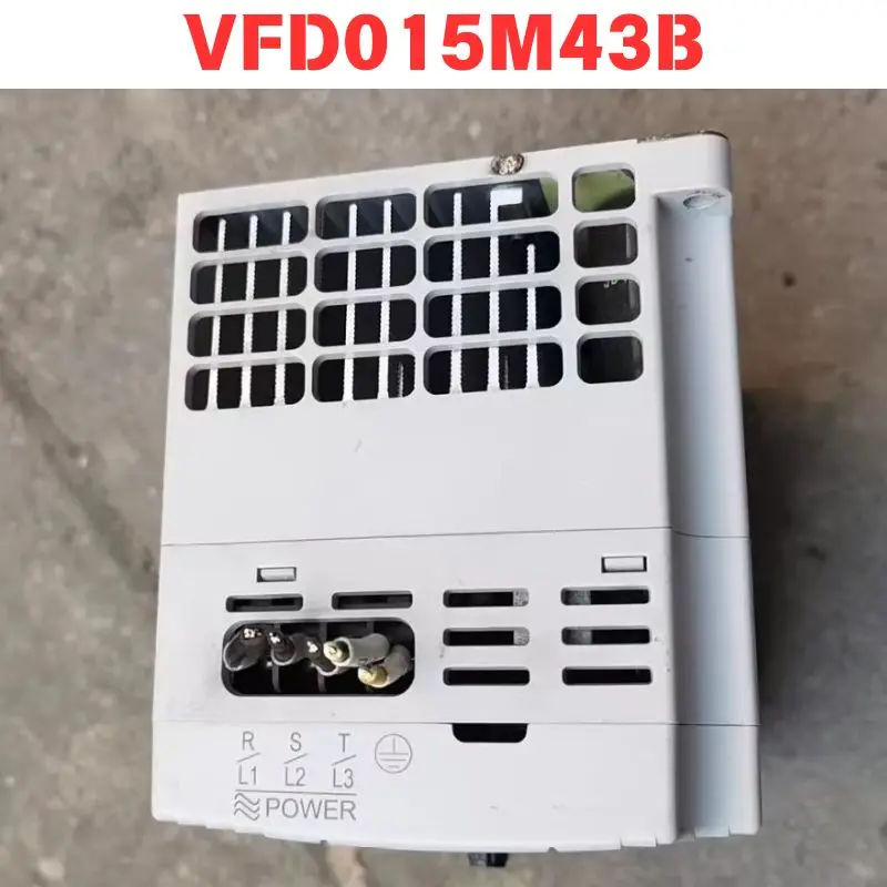 Used OEM disassembled parts inverter VFD015M43B Functional test OK Fast Shipping
