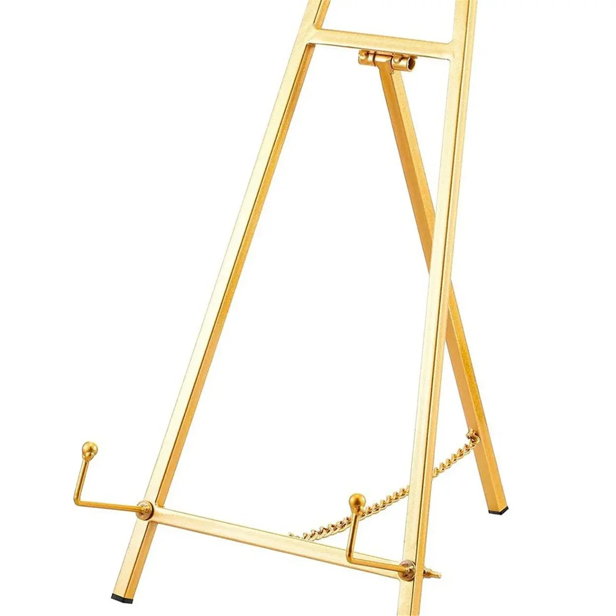 AB09 Large Metal Desktop Easel, Picture Frame, Wedding Display Photo Frame, Mirrored Art Display Stand C
