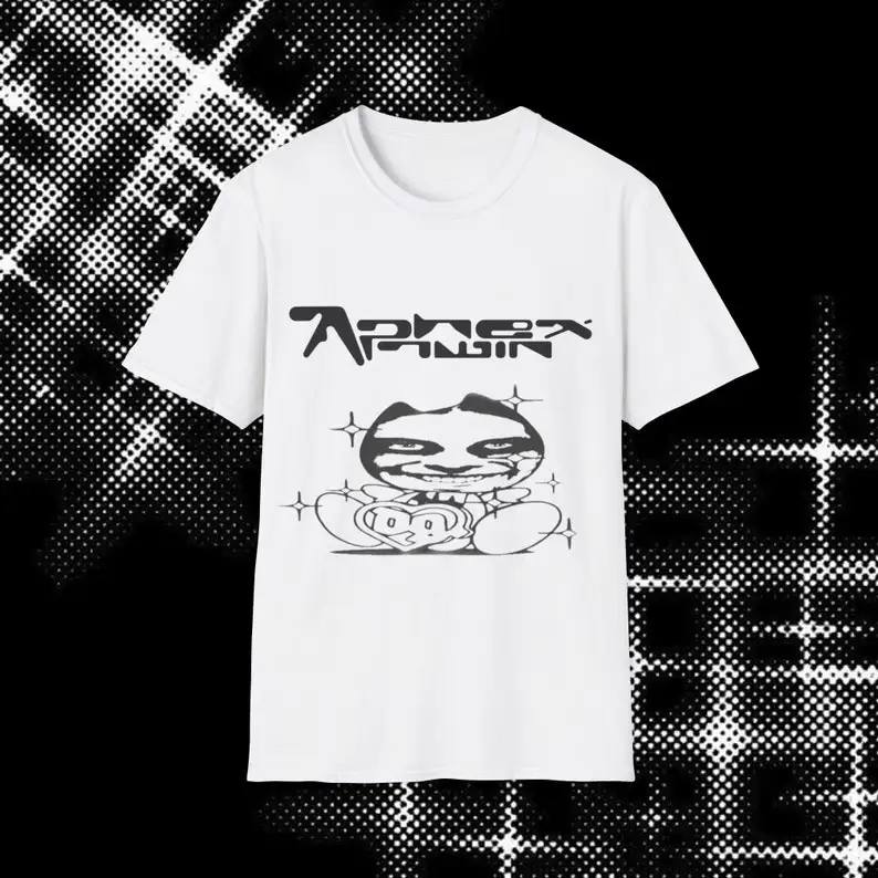 

Aphex Twin T-Shirt,Aphex T-Shirt,Techno T-Shirt,Techno Gift,Aphex Mike,Underground T-Shirt,Gift for Him,Retro,Electronic T-Shirt