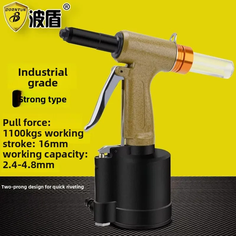 

Bodun Small Pneumatic Rivet Gun, Rivet Machine, Air-Powered Rivet Gun, Rivet Gun, Rivet Gun Bd-4804