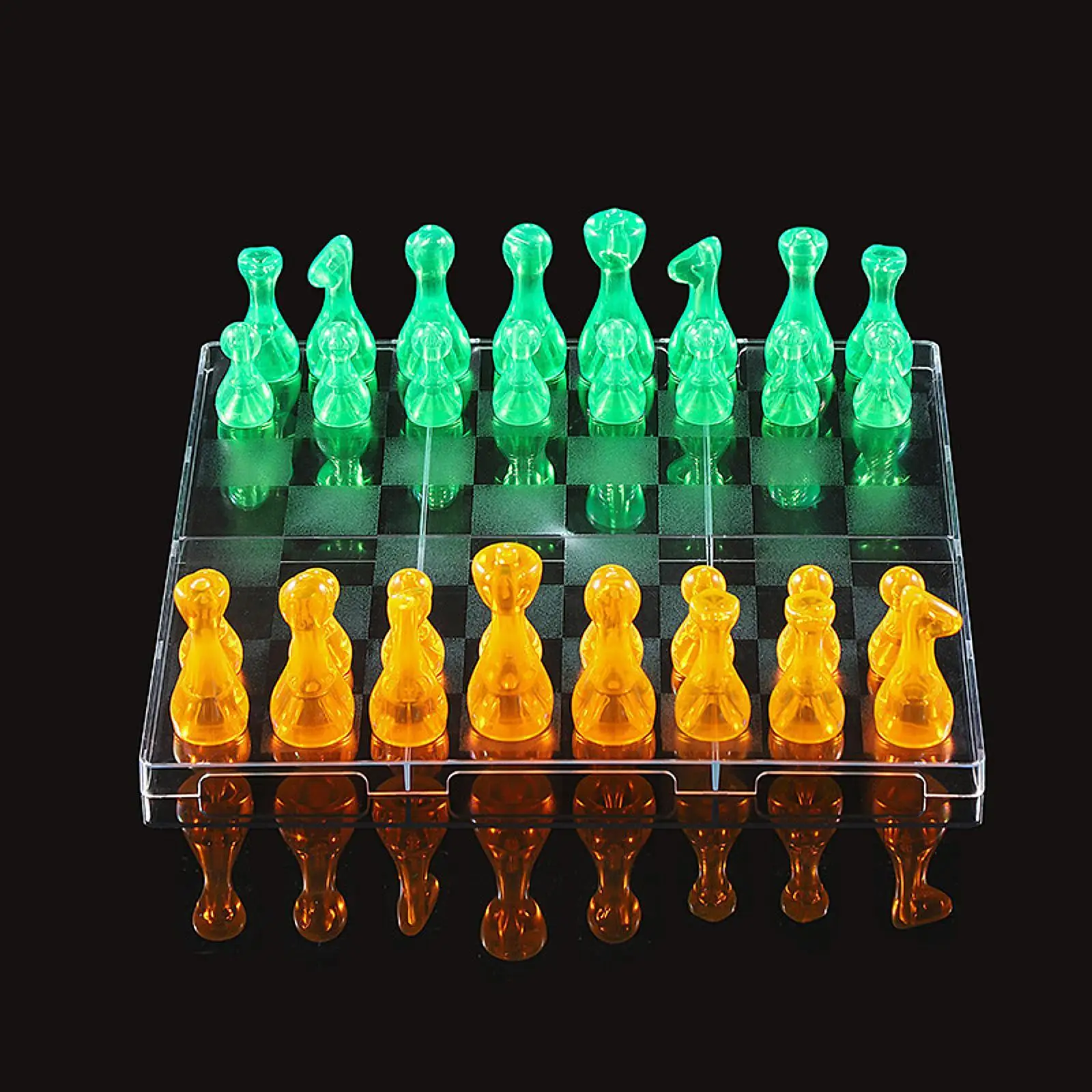 

Chess Board Set Interactive Toy Strategy Game Family Game Educational Chess Game Board Game Set for Picnic Entertainment Indoor