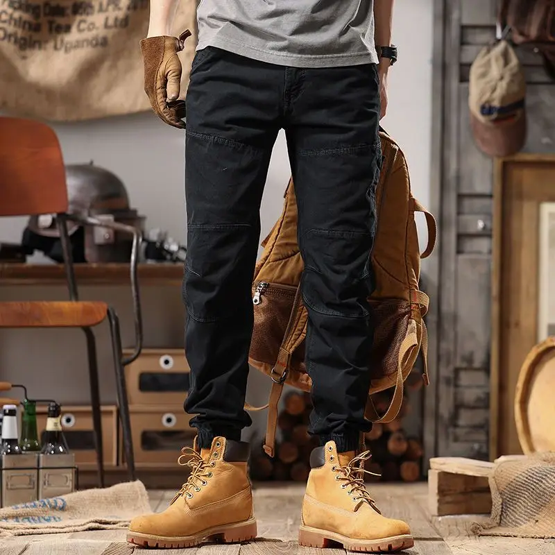 Fishing Cargo Pants for Men Slim Joggers Work Wear Trousers Man Cheap Loose Harajuku Street Nylon Fashion Designer Luxury New In