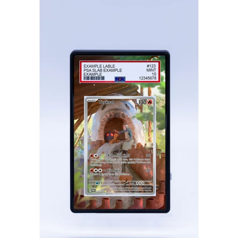 Altaria Arcanine Accelgor TCG Graded Card Slab Acrylic Card Brick Display Stand Gift For Anime Collectors Card Not Included - view 3
