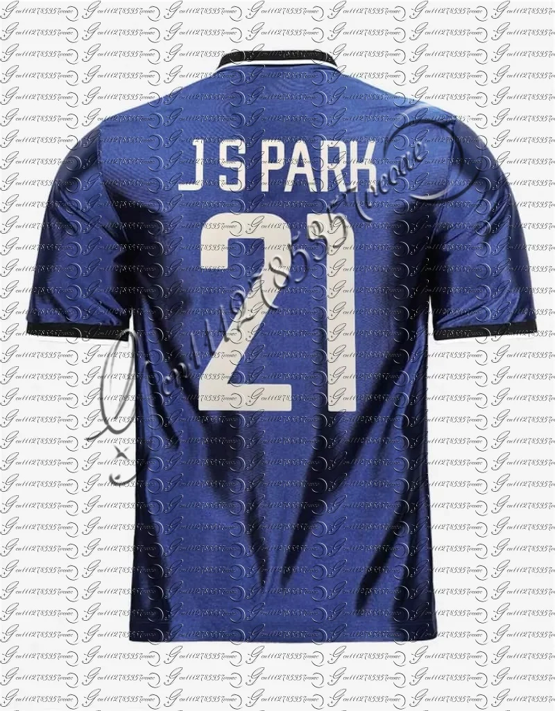 2026 Men Retro Soccer Jersey JH AHN #19 JS PARK #21 BERGKAMP #10 Classic Vintage Football Shirt Short Sleeve Fan FamilyMatching