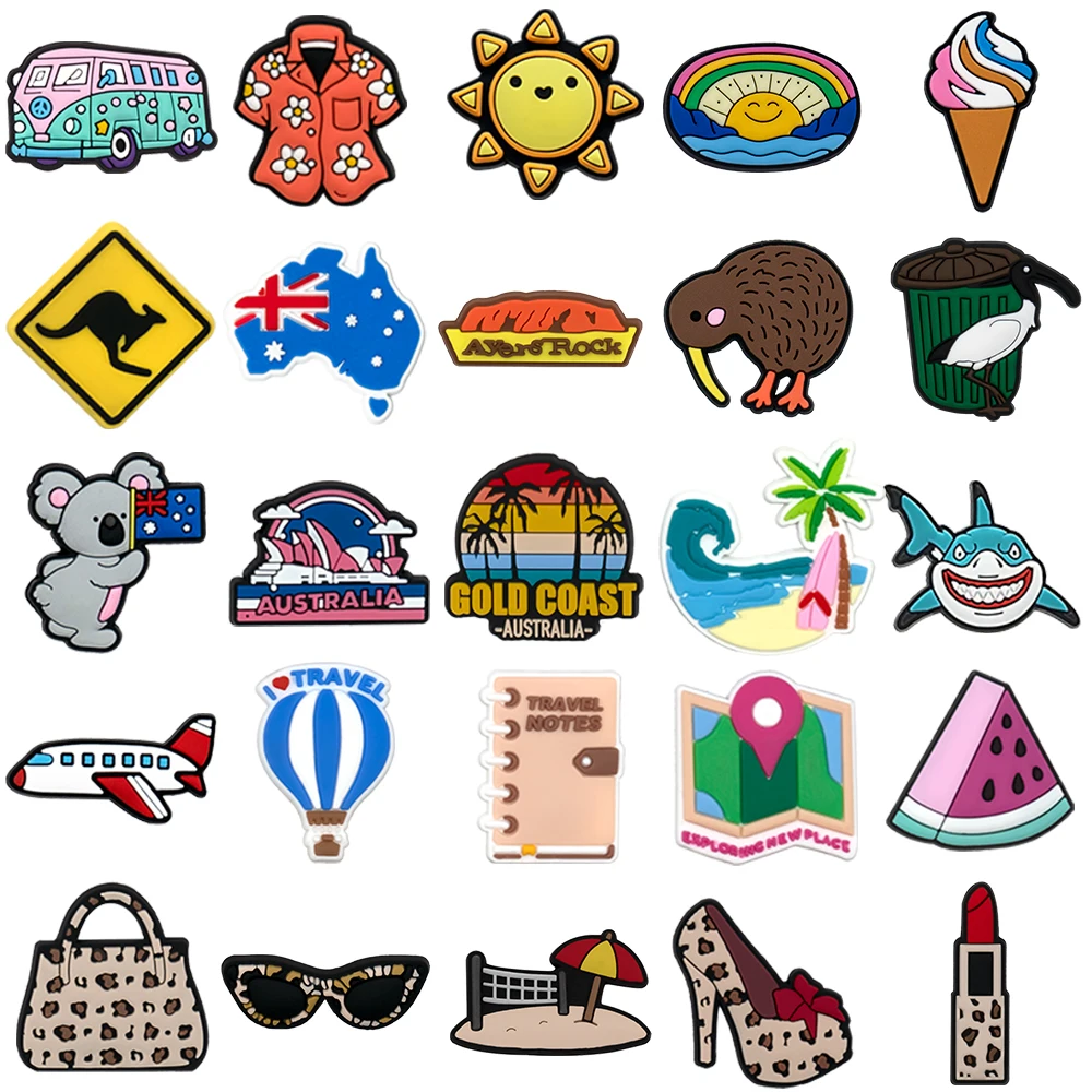 Travel Accessories Australia - 1/25PCS Australia Travel & Summer Vibe