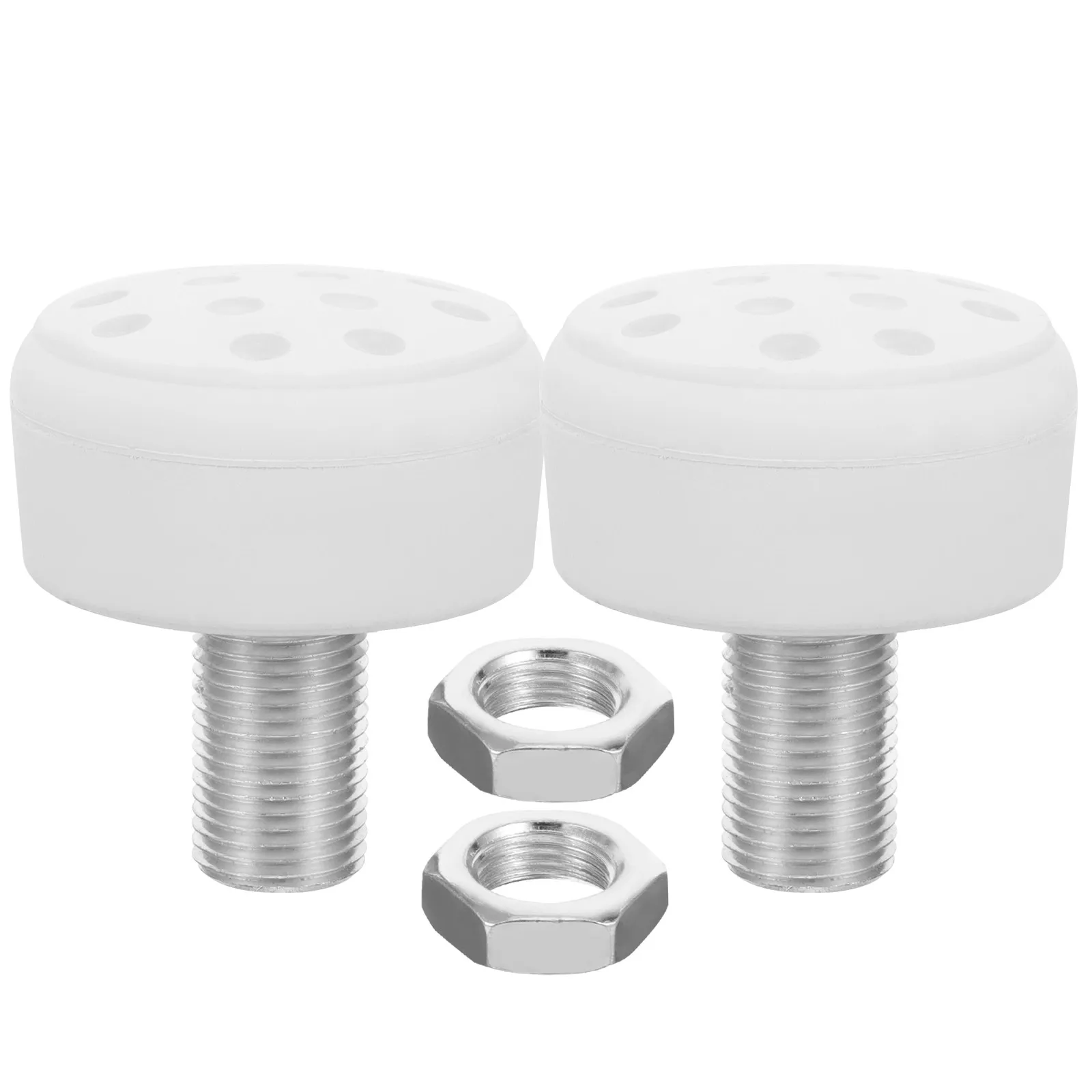 

2Pcs Roller Skate Toe Stopper Heavy-Duty Wear-Resistant Braking Block for Double Row Skates Stable Reliable Stopper Professional