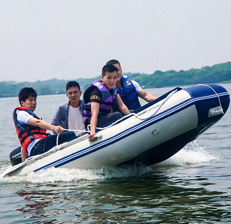 

3,3 м V корпус ПВХ надувная резиновая спасательная лодка рыбалка экспедиция посадка ремесло бато Gonflable с 2-тактным подвесным двигателем