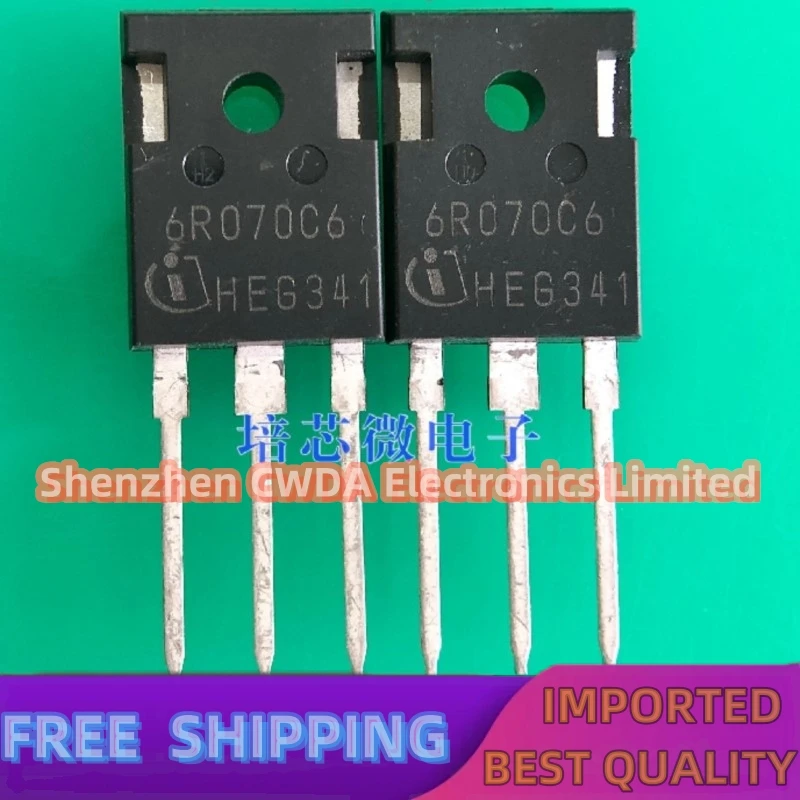 10PCS-20PCS  6R070C6 IPW65R070C6  MOS TO-247 53A/600V In Stock Can Be Purchased