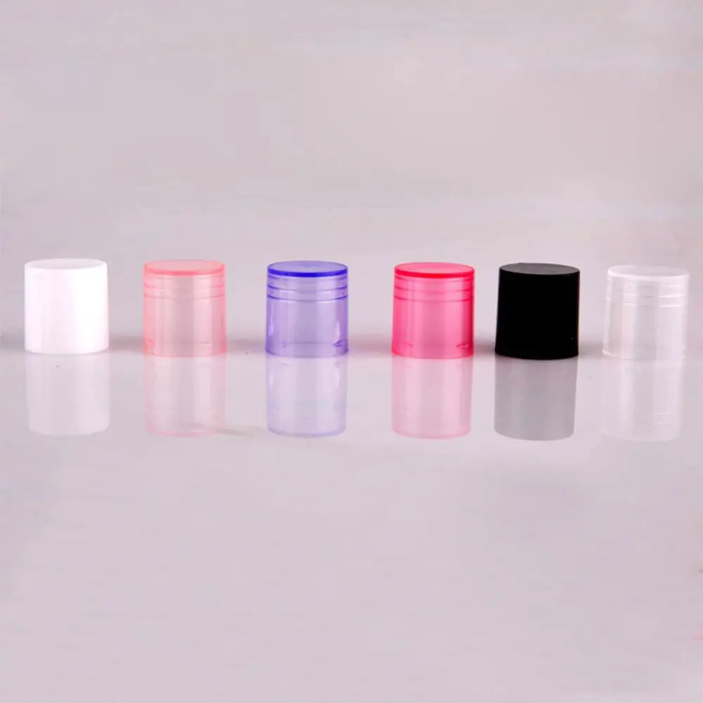 

Travel Accessories Refillable Lipstick Tube 5g DIY Lip Balm Container Flat Mouthed Multifunctional Empty Bottle