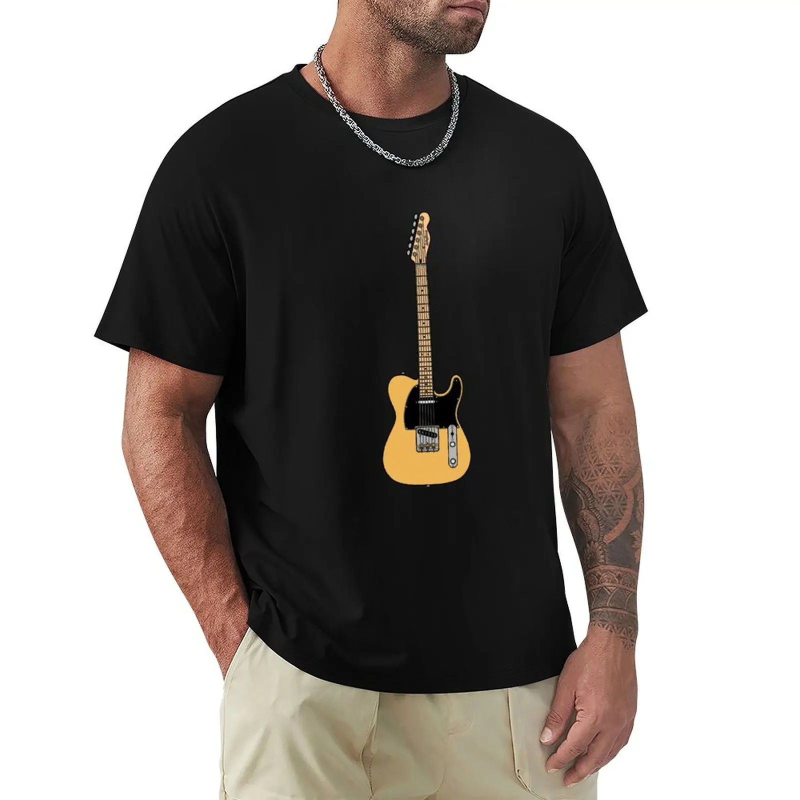 

Coloured Telecaster (B. Blonde) - Black Pickguard and Maple Fretboard T-Shirt