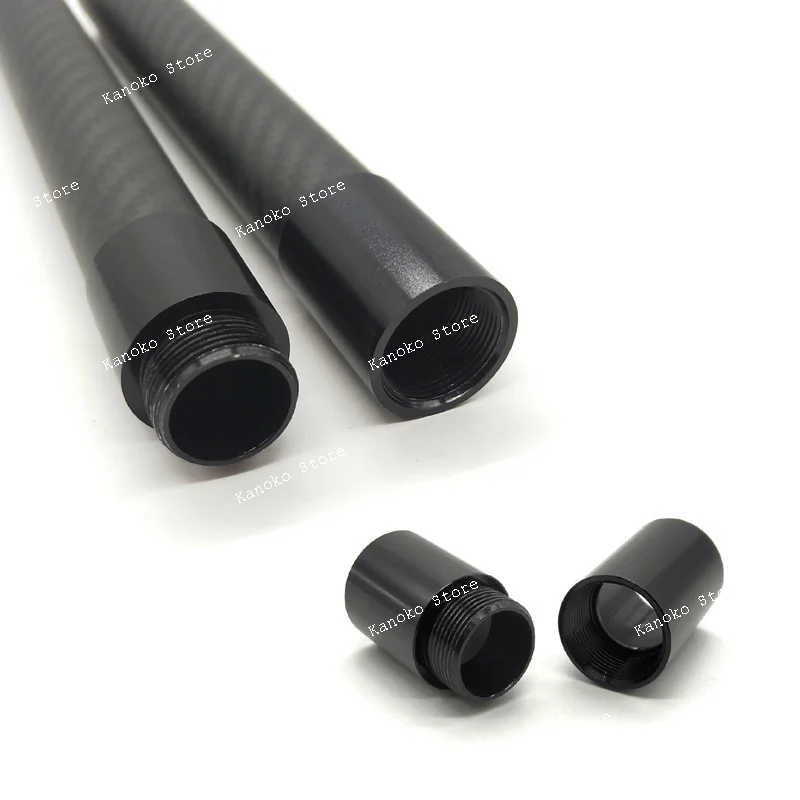 

carbon pipe connector 18/20/25/30mm handheld rod cnc all aluminum alloy pipe connector