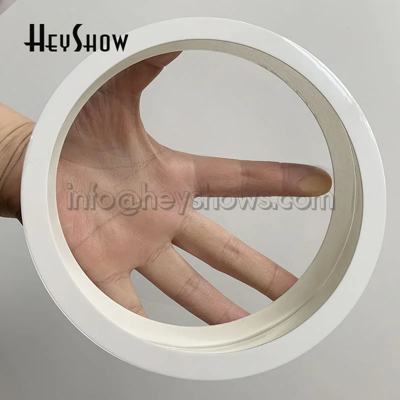 15cm Dia Tablet Acrylic Display Stand iPad Round Clear Base Holder For Apple Huawei Xiaomi Samsung Tablet Exclusive Store Show