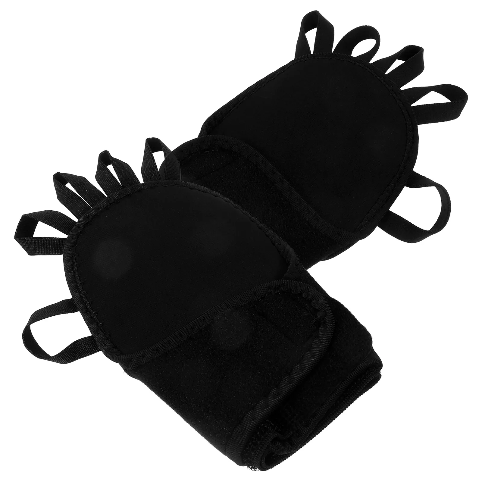 

Black Nylon Boxing Gloves with Fine Sand for Gym Training Professional Fitness Women Kickboxing Wrist Protective Glove