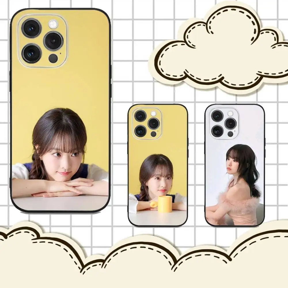 

Actor P-Park Bo-Young Phone Case For iPhone 16e,16,15,14,13,12,11,Pro,X,XS,Max,XR,Plus,Mini Soft Black Cover