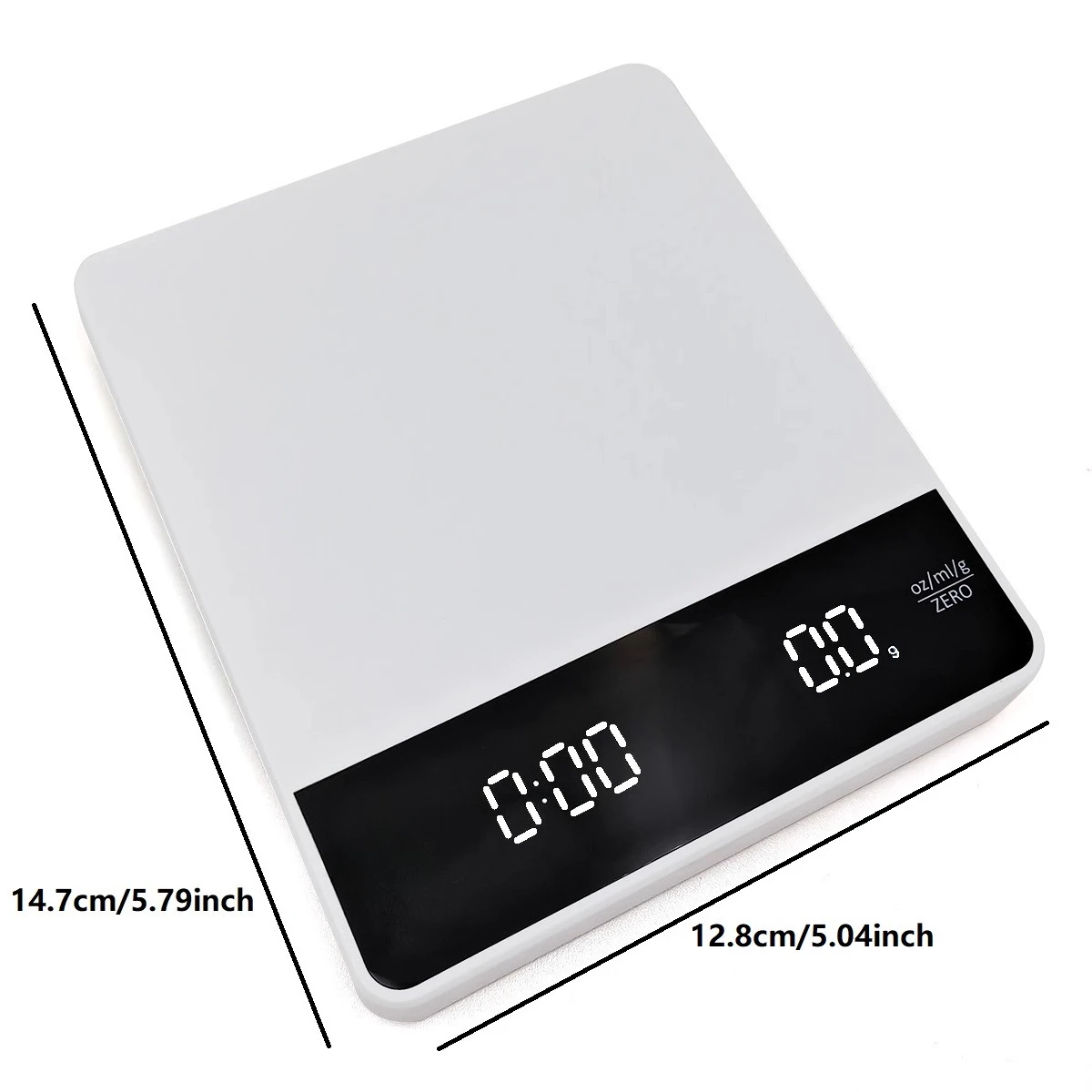 

Электронные весы для кофе, для заваривания вручную, с таймером, для домашней кухни, в граммах, маленькие и точные