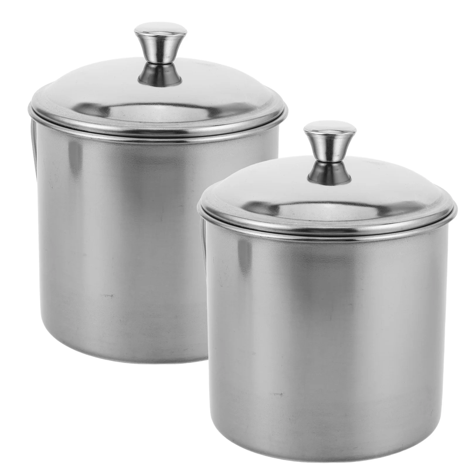 

2Pcs Stainless Steel Mugs Rustproof Baking Ramekins Lock in Flavors Easy Clean Mirror Finish Ice Cream Cup Camping Mug