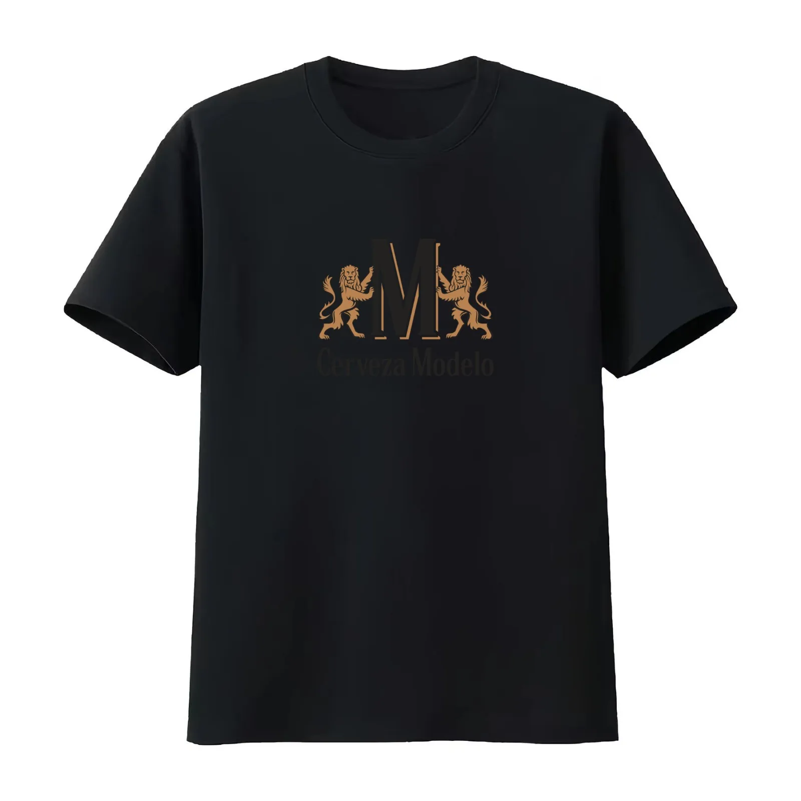 A Major Mexican brewery T-Shirt Summer Casual Cotton Tee Oversized Streetwear Tops Vintage Graphic Print Unisex Men Women