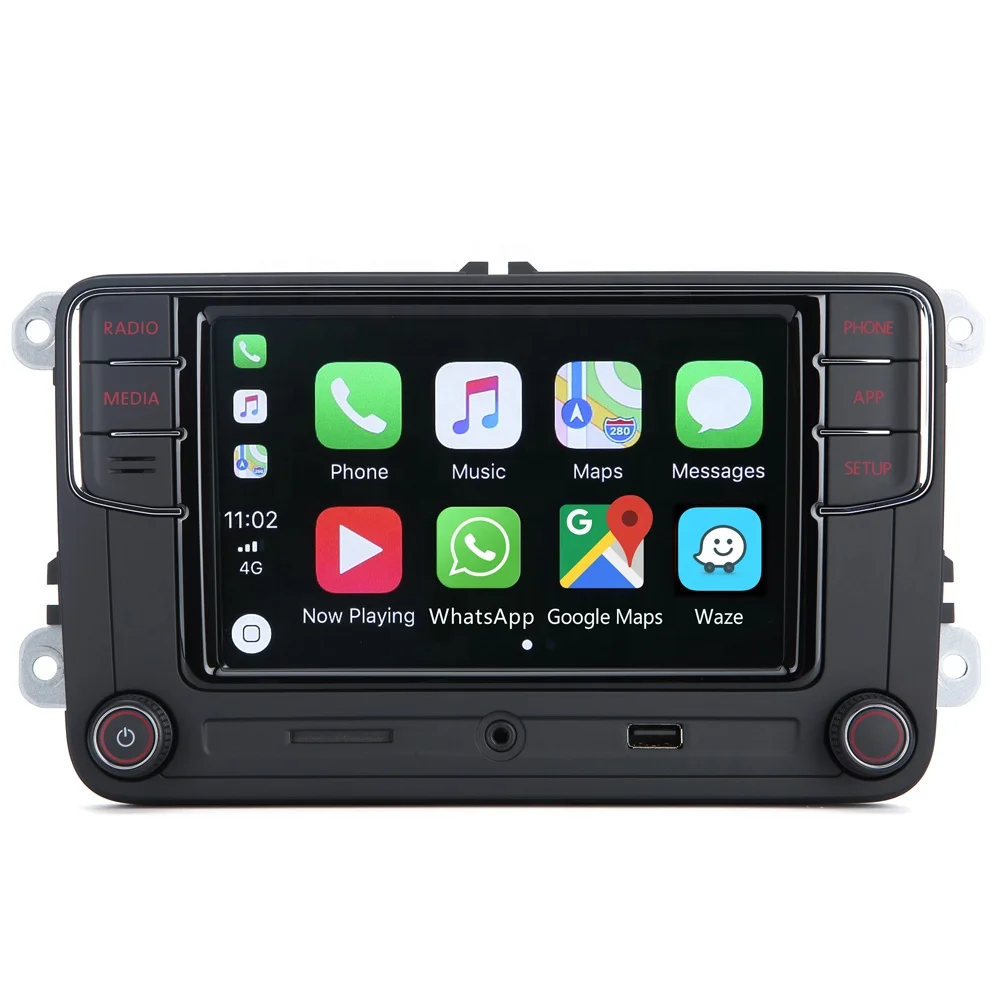 RCD330 Plus RCD330G Carplay  6RD 035 187B Car Radio MIB for VW Golf 5 6 Jetta MK5 MK6 CC Tiguan Passat Polo
