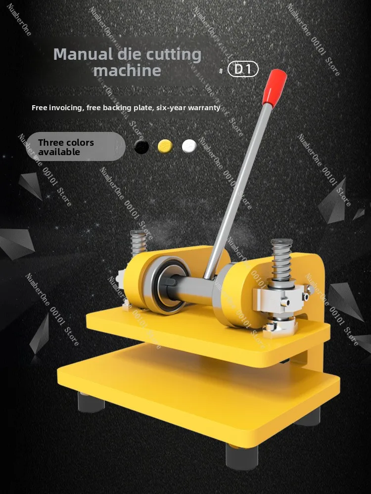 D1 Small Press Knife Die Blanking Machine Manual Die Cutting Machine Cloth Cutting and Leather Punching Machine Selling Well