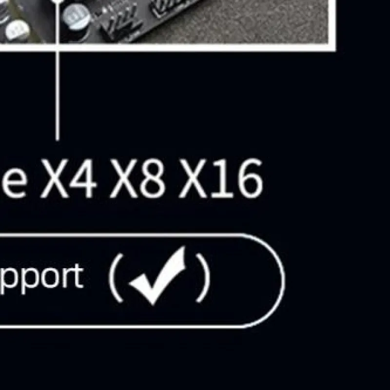 M.2 NVME To PCIe4.0 X1 Expansion Card Adapter 32Gbps Converter Card with Heat Sink for M Key M.2 NVME SSD 2230/2242/2260/2280