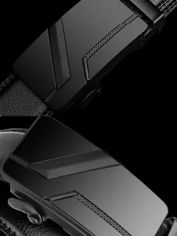 DINISITON Fashion business men's belts, authentic luxury brand belts, metal buckles, high-quality soft belts