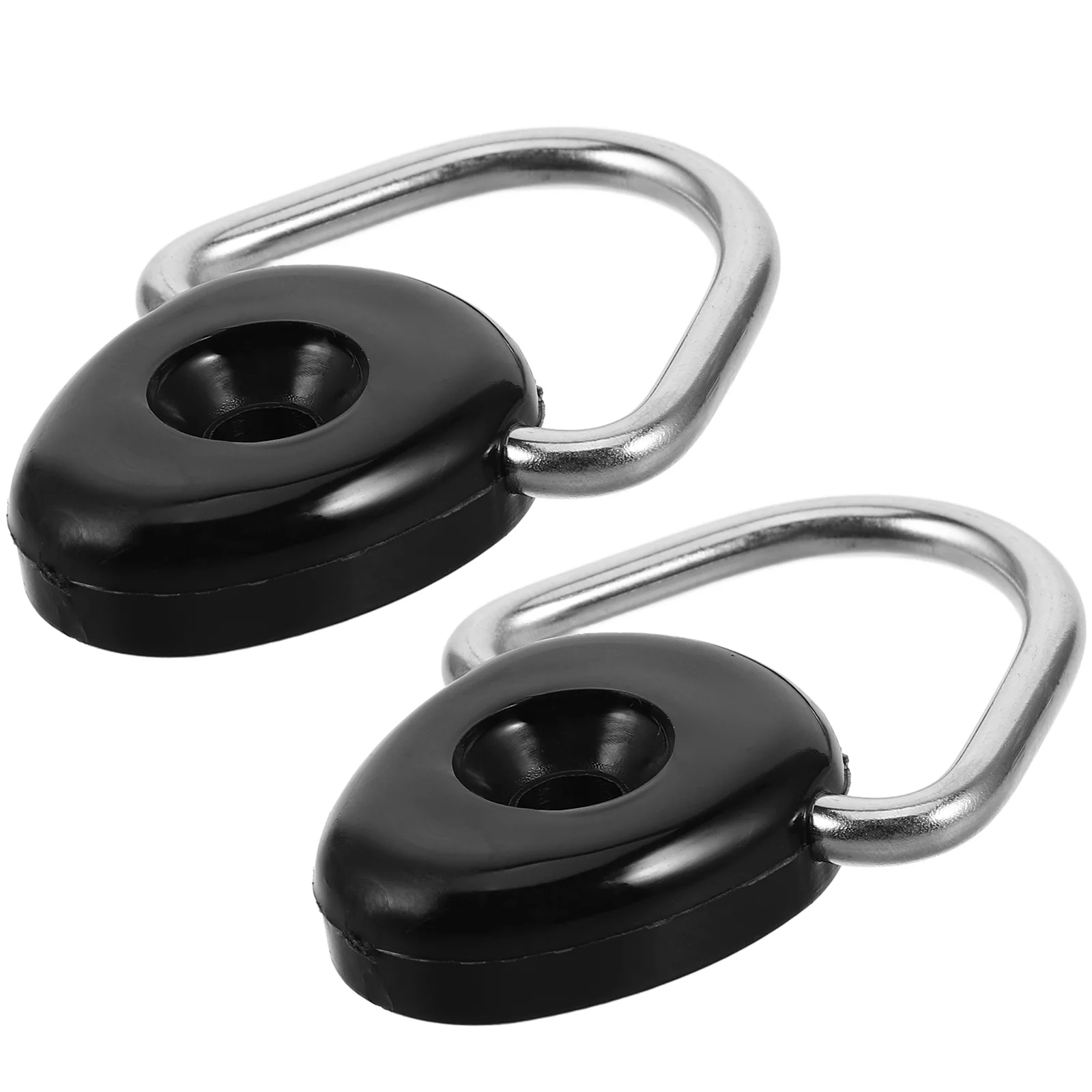 2 Pcs Kayak D-ring Buckle Camping Hardware Fishing Rigging Rings D-rings Tie down Anchors Lashing