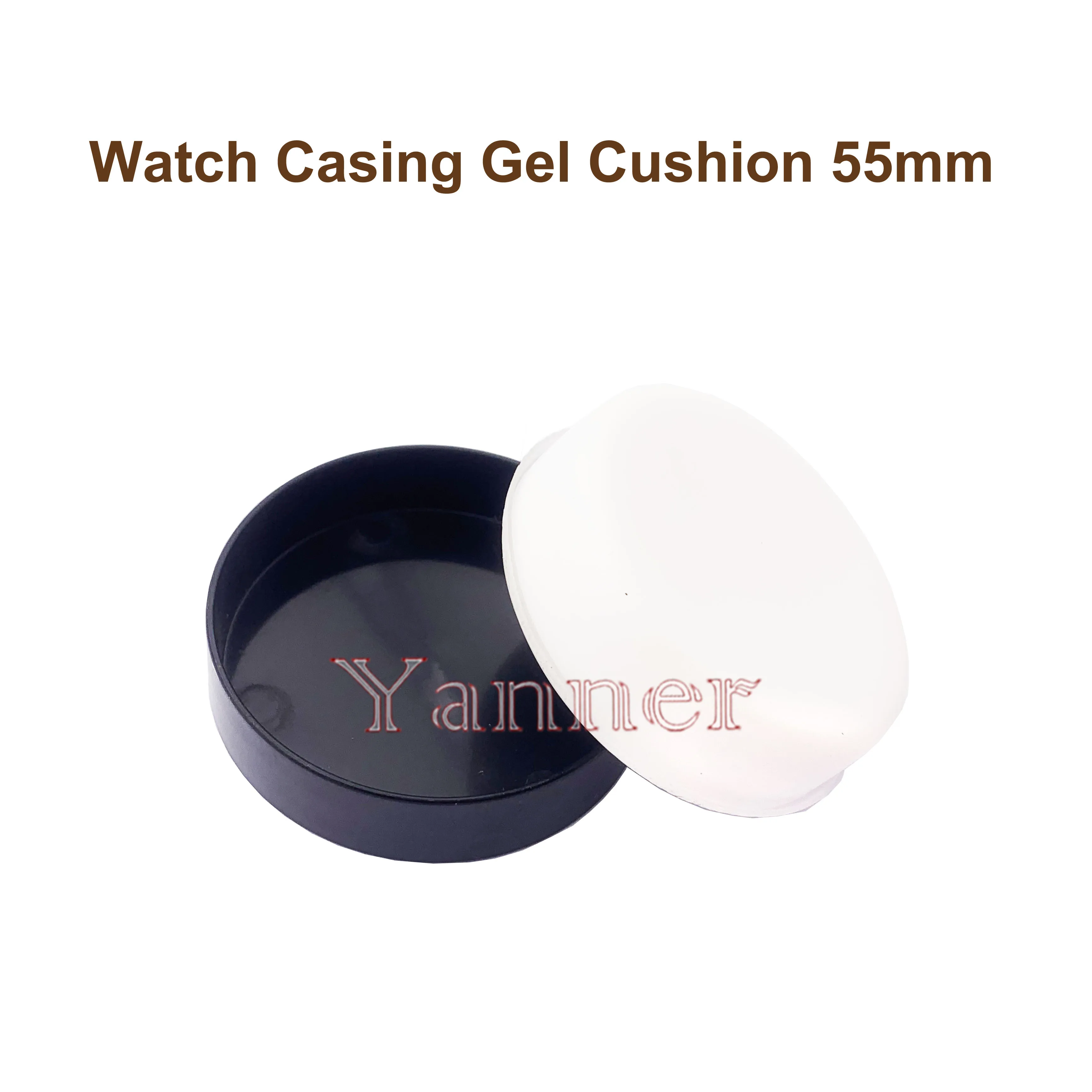 55มม. แผ่นป้องกันนาฬิกา, แผ่นพลาสติกป้องกันการเคลื่อนไหวฐานป้องกันรอยขีดข่วนเครื่องมือซ่อมแซมสำหรับช่างซ่อมนาฬิกา