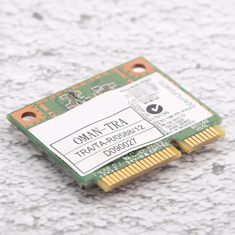 AR9462 AR5B22 WB222 Half Mini Pcie 300 Мбит/с + Bluetooth4.0 WLAN Wi-Fi беспроводная карта