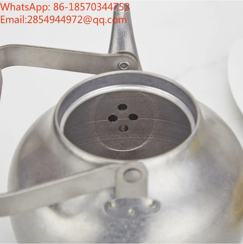 Thickened 304 Stainless Steel Kettle Household with Filter Screen Simple Retro Old Kettle Induction Cooker