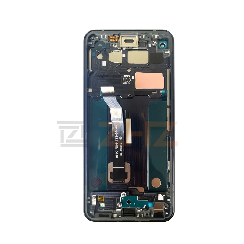 For LG Q70 LCD Display Touch Screen Digitizer Assembly LMQ620 Display With Frame Replacement Repair Parts 6.4\