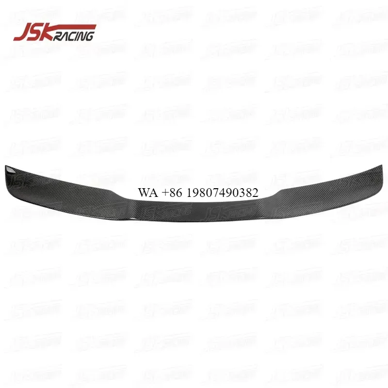 Wmwmnu Dry Carbon Fiber Rear Spoiler Wing Trunk Lip for 458 Italia Spider Speciale 2011-2016 Upgrade to D Style Body