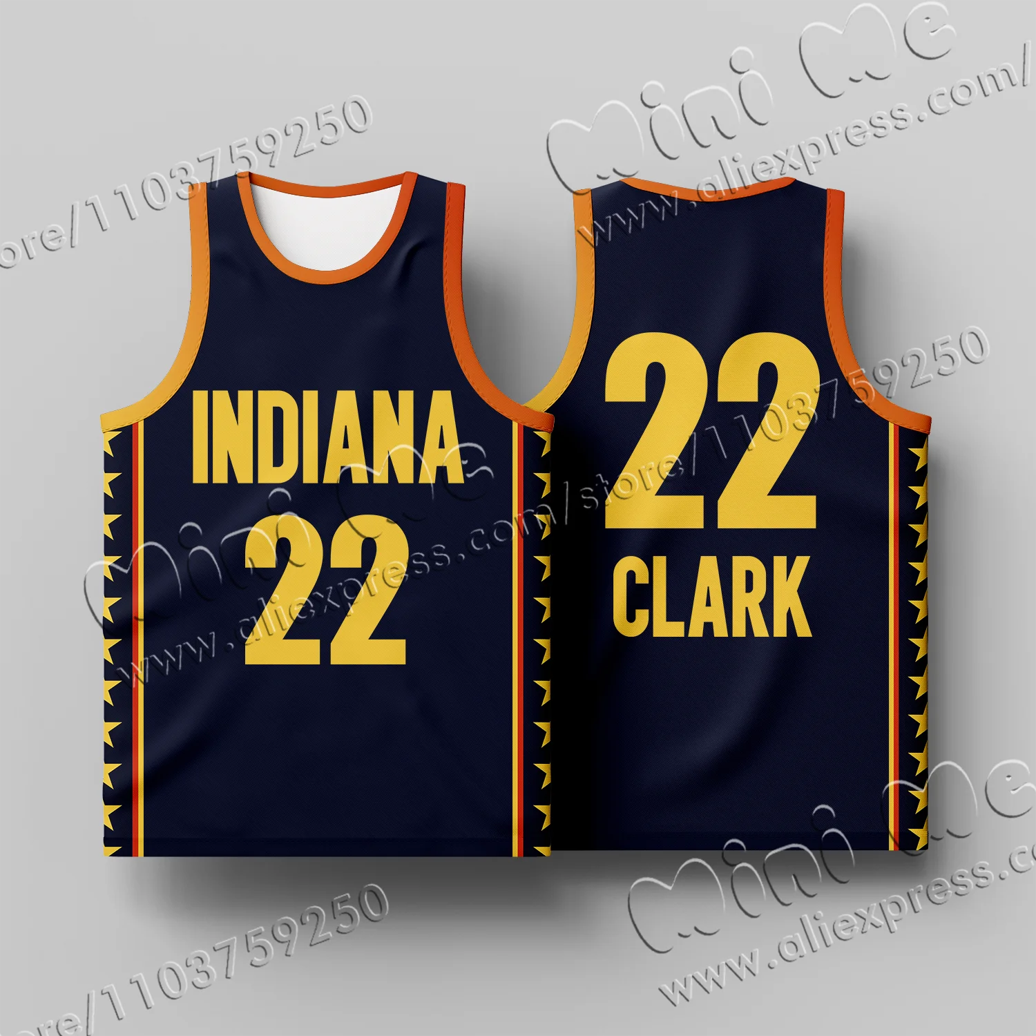 Basketball Jerseys Men Women Oversize 22 Clark Iowa State University Embroidery Sewing Breathable Sports Hip Hop Sportswear