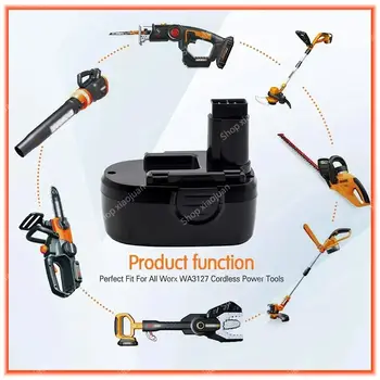 12 best sales Worx 56v battery - №9