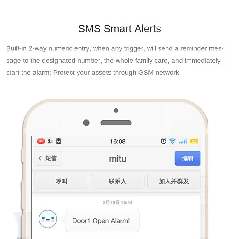 สวิตช์รีเลย์ตัวเปิดประตู GSM RTU5024 2X 850/900/1800/1900MHz