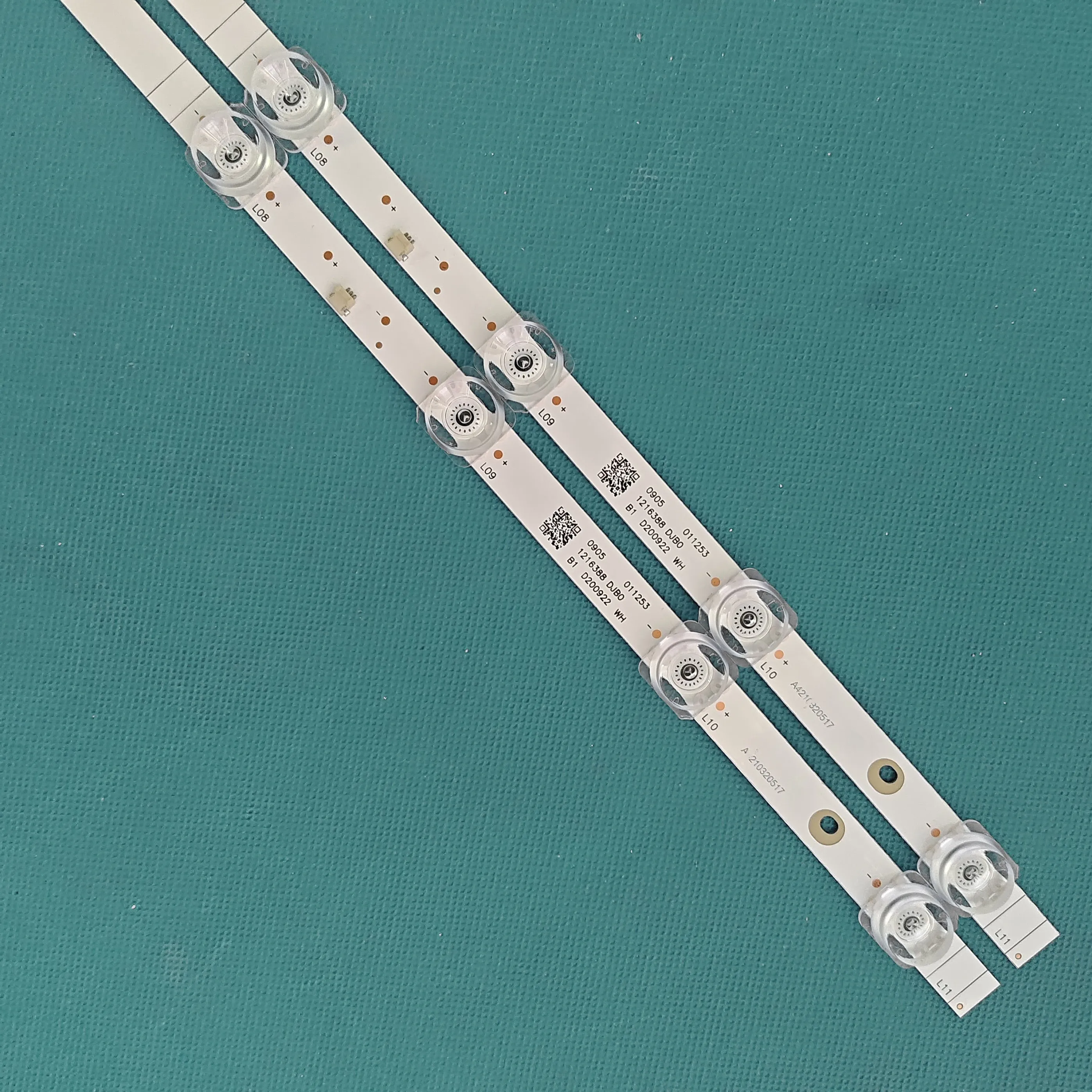 Tiras LED Backlight para Hisense, 43a7300f, 43a7100f, 43ae7000ftuk