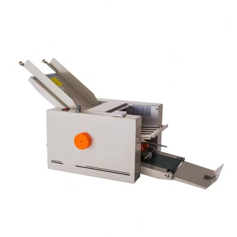 Full-automatic manual fast continuous folding machine Multiple Booklet Brochure Leaflet Paper Folding Machine For Business