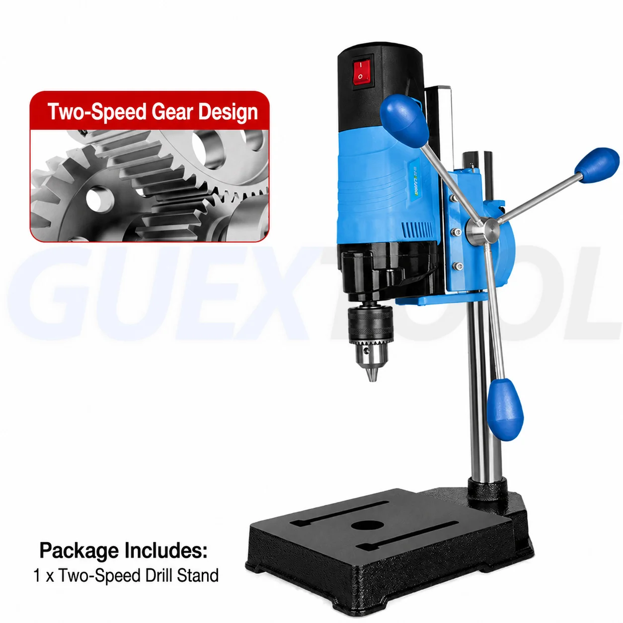 Digital Display Bench Drill Tool 1200W High Power High Precision DIY Processing Bench Driller Portable Bench Drilling Machine