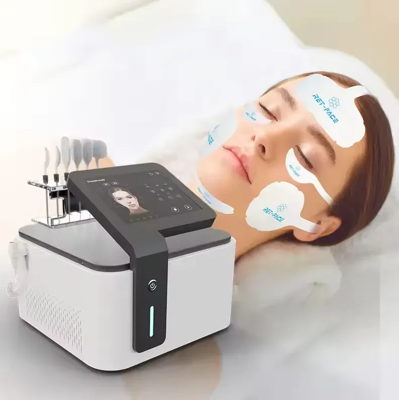 Novo tipo de máquina de elevação facial microcorrente máquina de levantamento facial ems dispositivo de levantamento facial