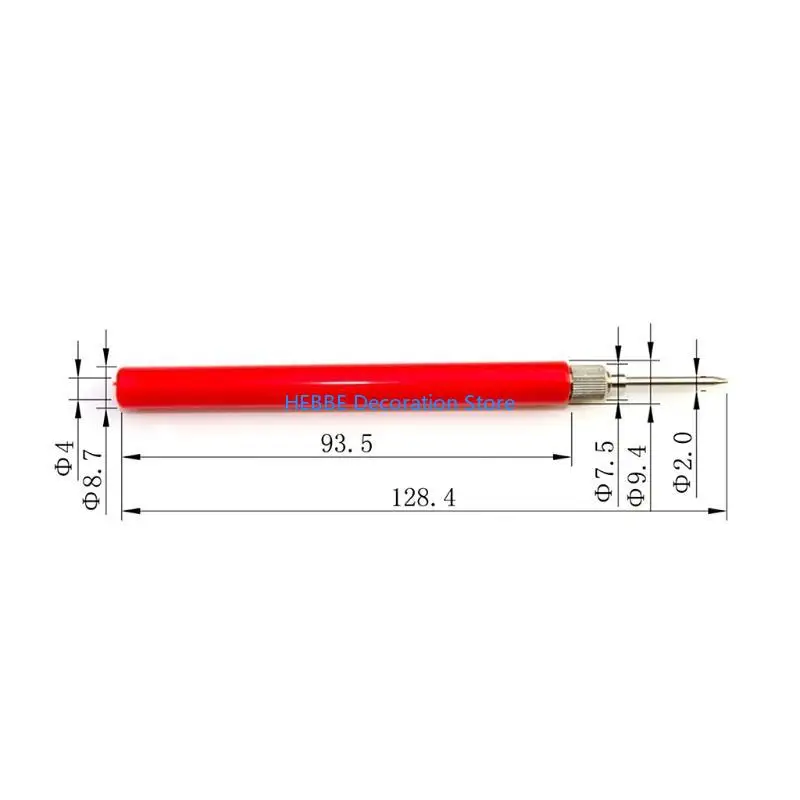 B0KC 1 P 128mm Spring Test Probe Tip Practical Tool for Vehicle Maintenance