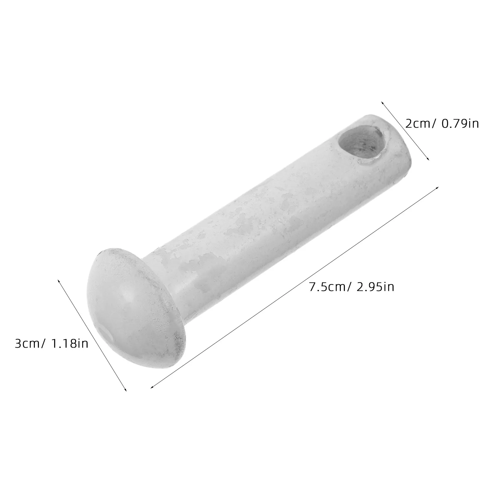 Hammock Swing Pin Plug Clevis Pin for Porch Swings Hanging Chair Mounting Bolt Heavy Duty Anti Slip Top Plug for Outdoor Use