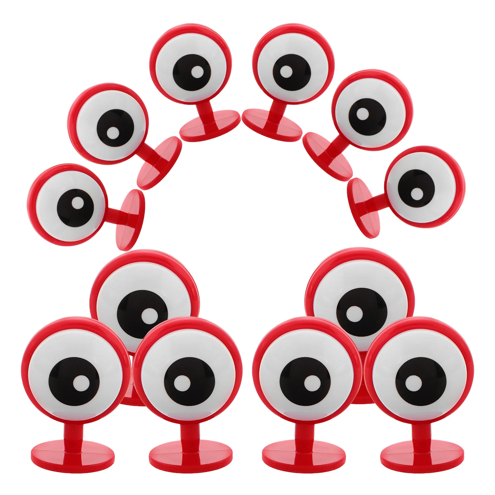 

Cute 3D Eye Stickers Motorcycle Decoration Funny Personalized Universal Fit Easy Apply Motorcycle Accessories