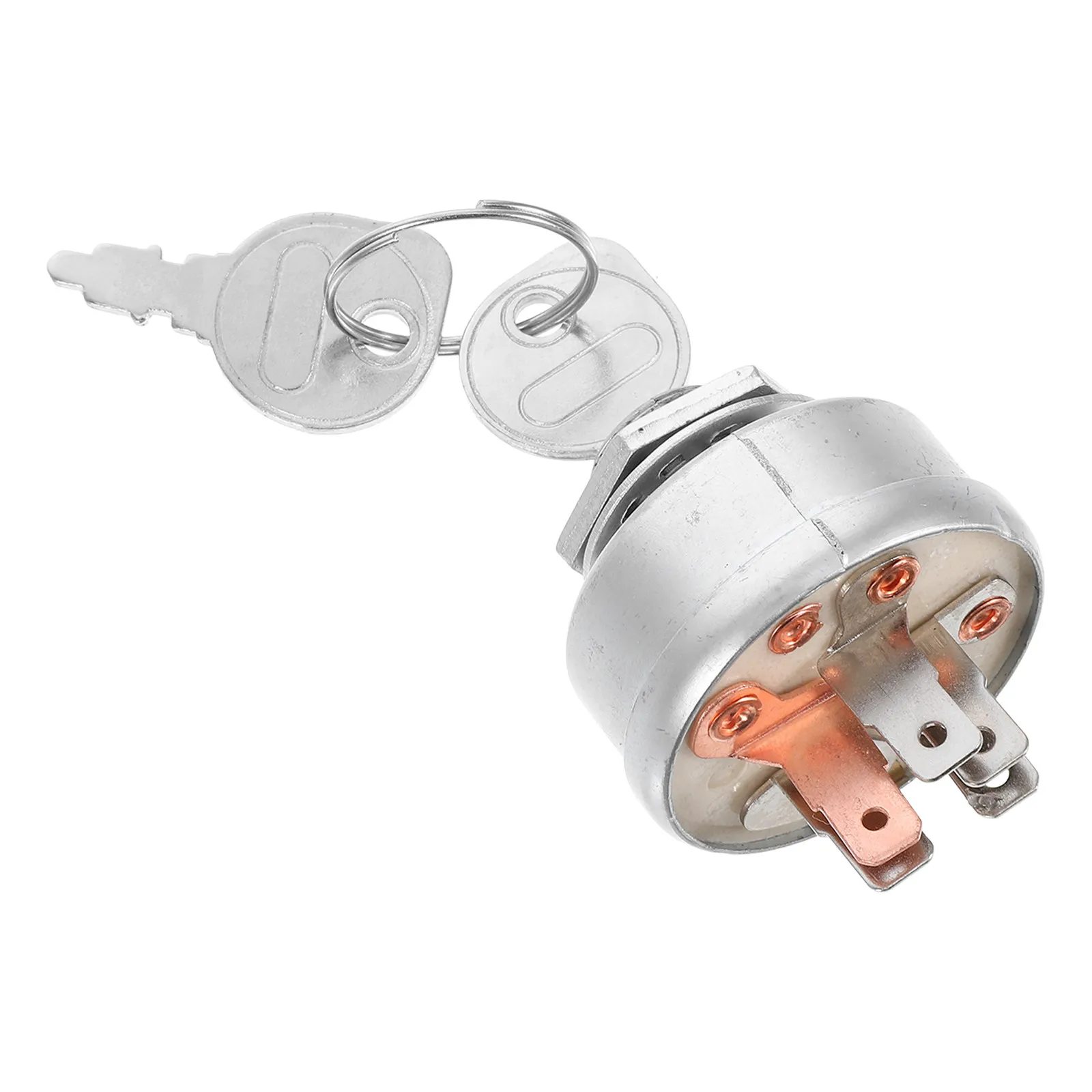 Ignition Switch 925-0267 Zinc Alloy Lawn Mower Replacement Compatible 725-0267 178280 365402 Key Included Reliable Starting