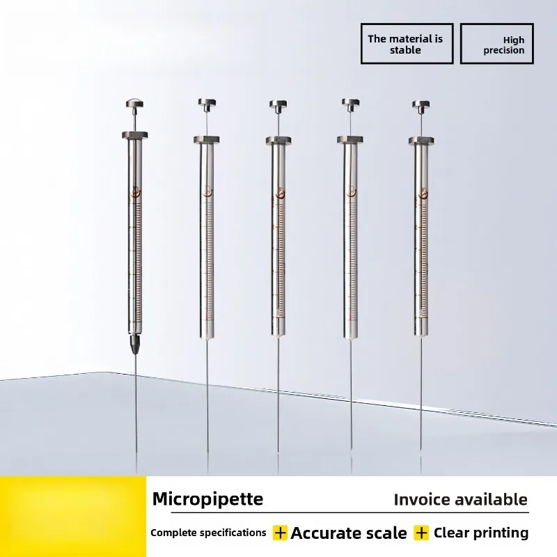 

Micro Syringe 100 20 10 0 5ul HPLC GC Chromatography Needle Sharp Flat Tip