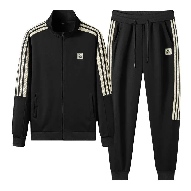 

Fashionable Trendy Handsome Teenagers Outdoor Sports Leisure Jackets Sports Pants Comfortable and Breathable Spring Autumn Sets