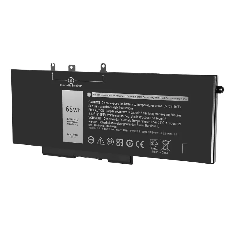 For Dell Latitude 5280 5285 5290 5480 5490 P27S GJKNX Laptop Battery  High Capacity Battery High Quality Replacement Battery
