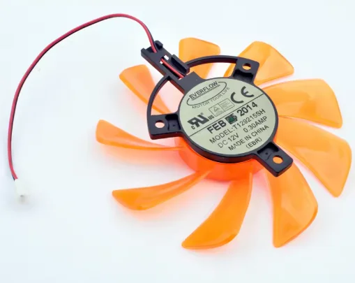 For GTX 650i graphics card cooling fan T129215SH 12V 0.30A 85mm diameter and 39mm hole pitch 2 lines