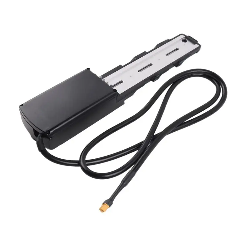 Ingenious-V8 Electric Bicycle Battery Base Mounting Plate Bracket With 4-Pin Rail& XT60 Connector Spare Parts